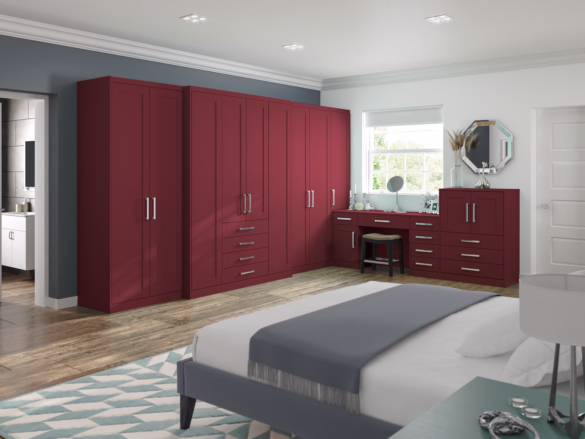 Pendle Elizabethan Red Bedroom