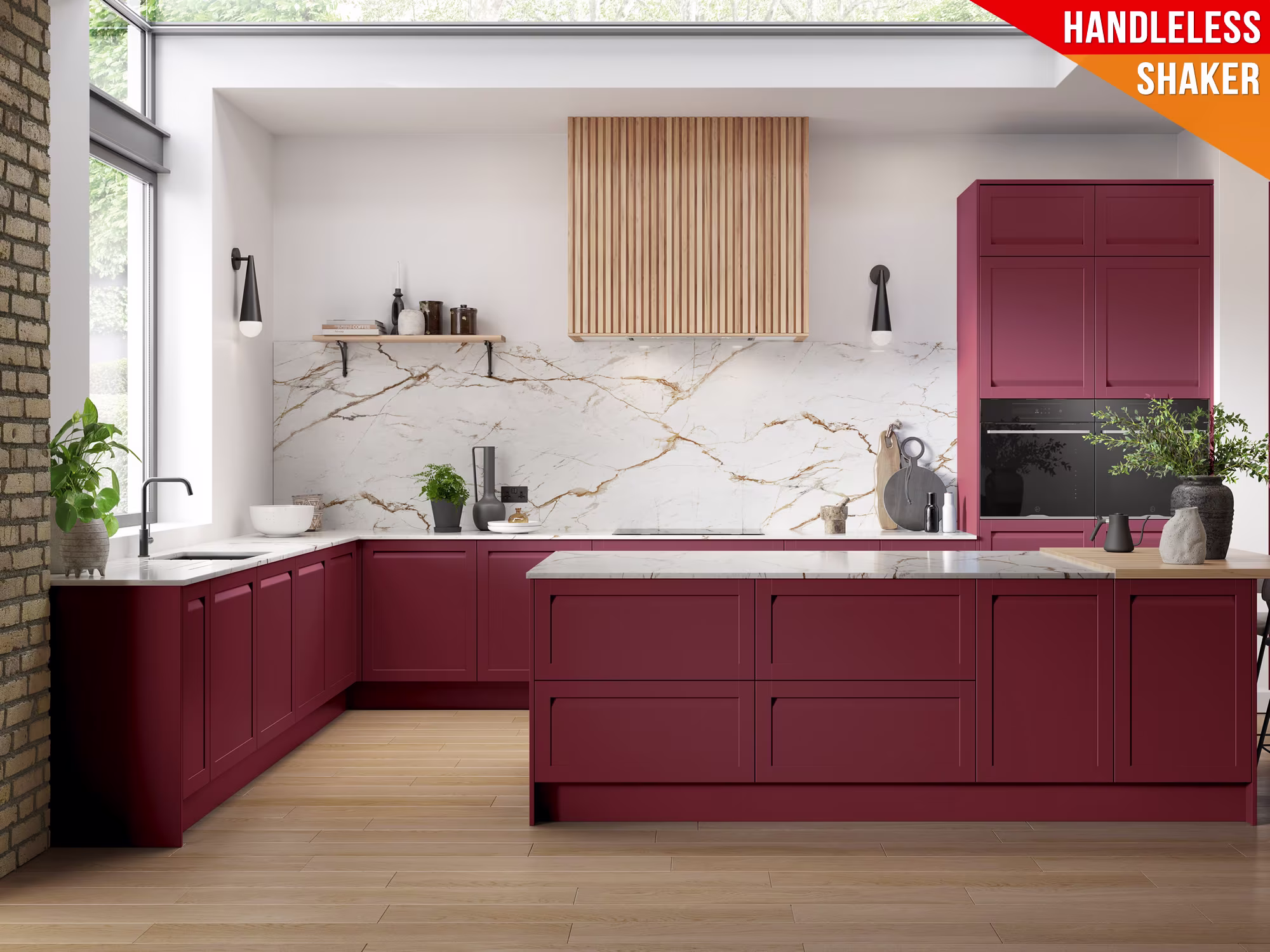 Bowland Elizabethan Red Kitchen