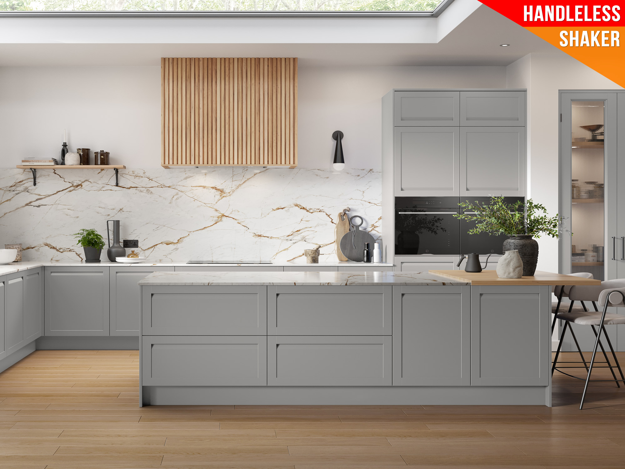Bowland Grey Mist Kitchen